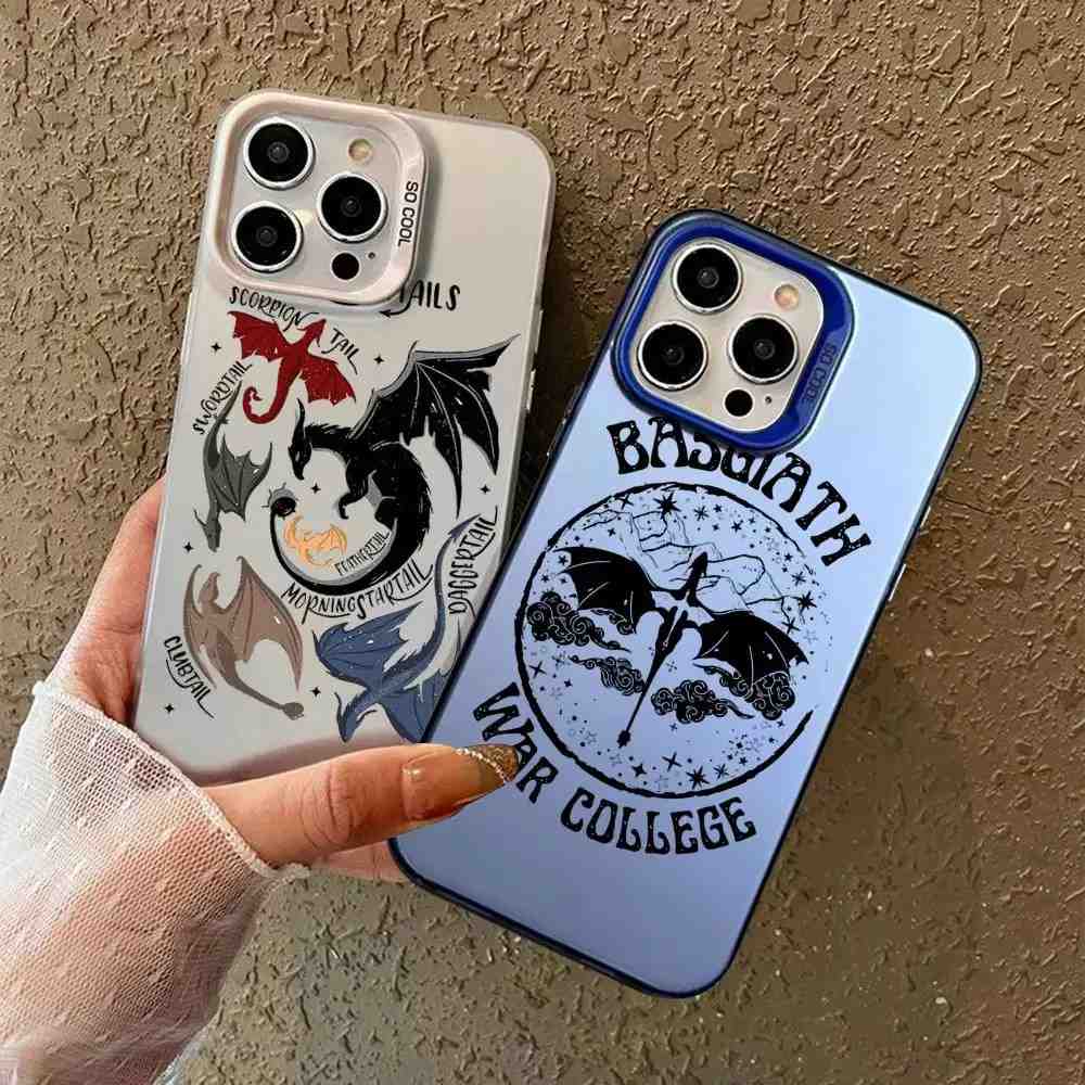 Capinha iPhone: Asas de Dragão Colorida