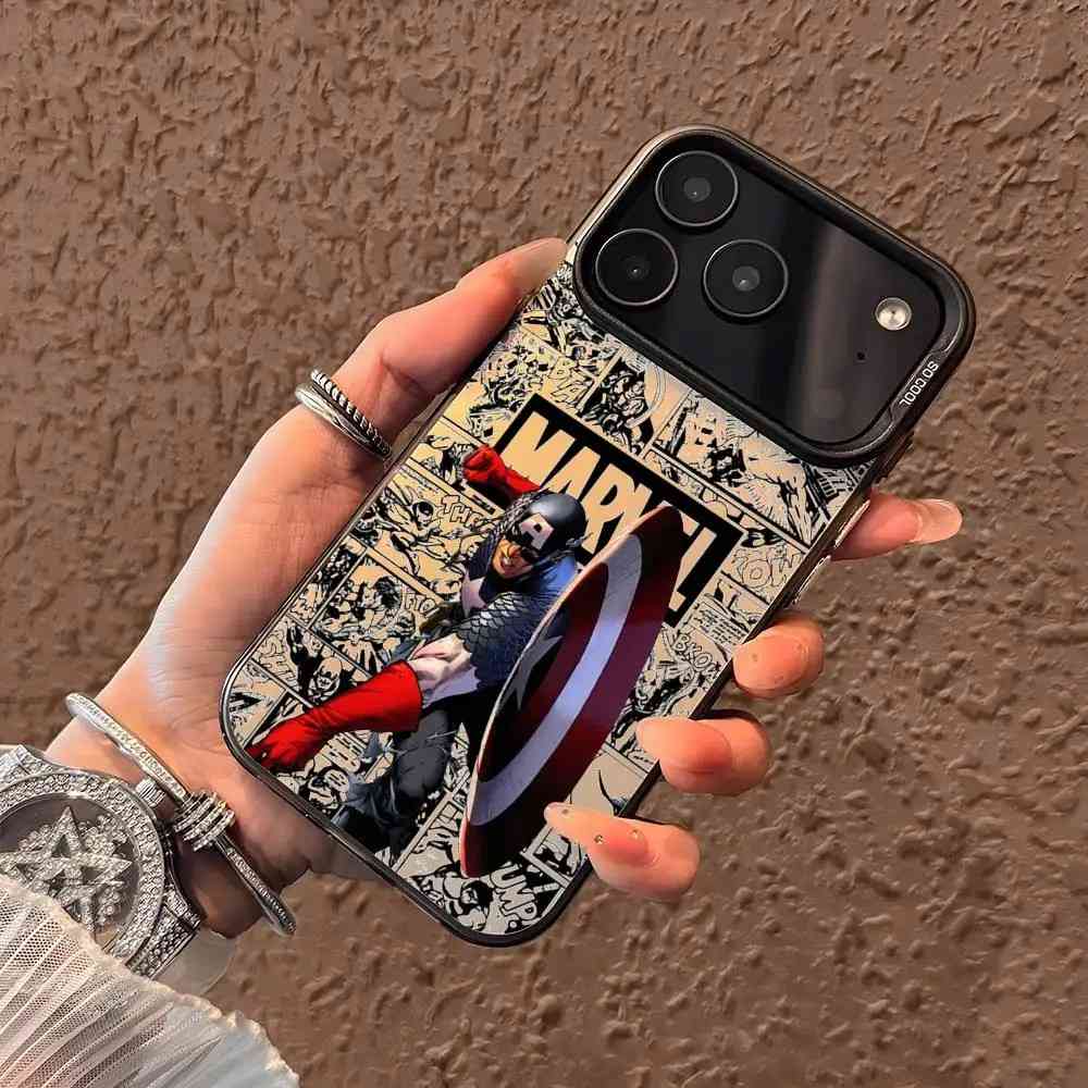 Capinha iPhone: Capitão América – Estilo e Proteção!