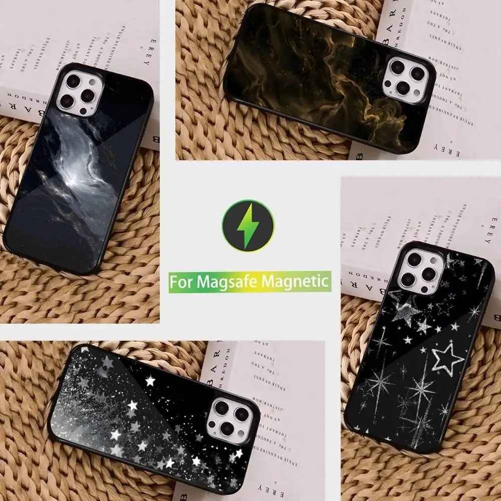 Capinha iPhone: Design Ouro & Preto