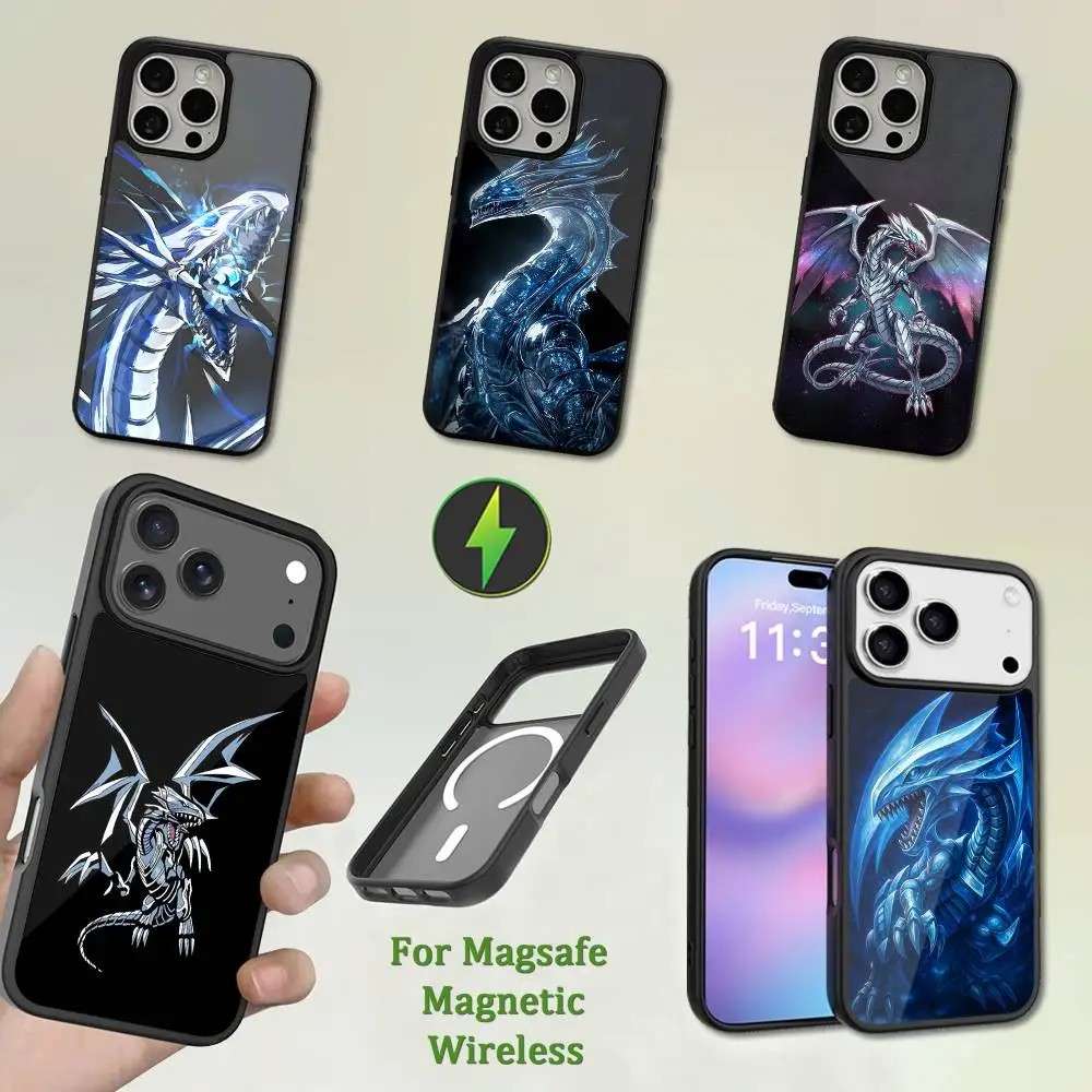 Capinha iPhone Dragão Azul: Estilo e Proteção!