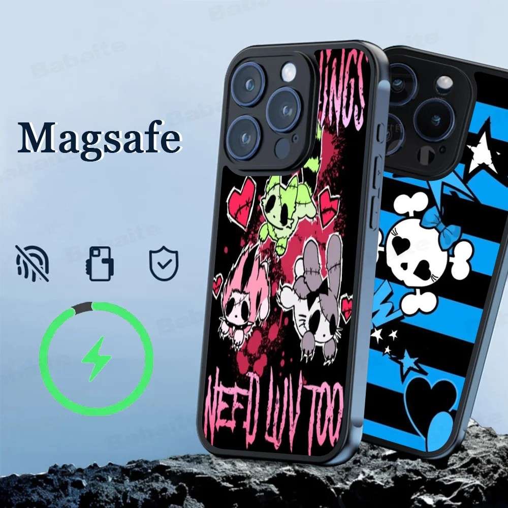 Capinha iPhone Emo: Estilo e Proteção Magsafe