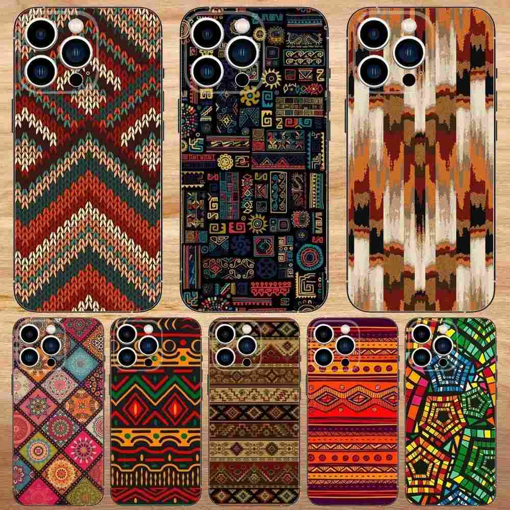 Capinha iPhone Estampada: Wax Africano e Estilo!