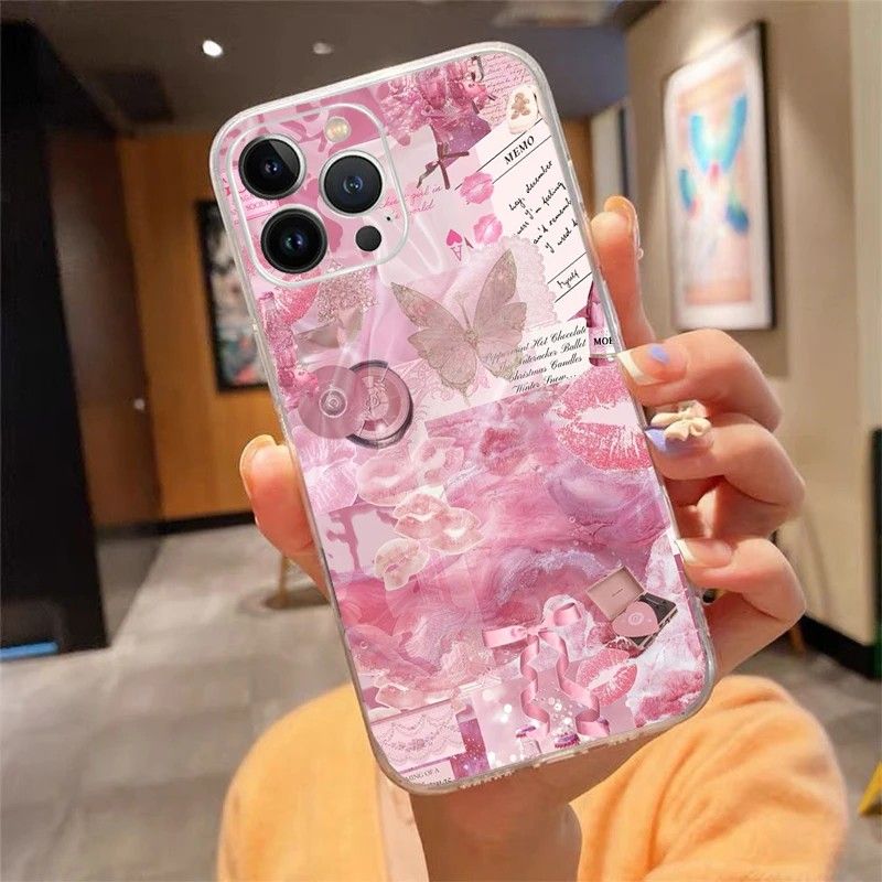 Capinha iPhone: Estilo Pink e Proteção Total!