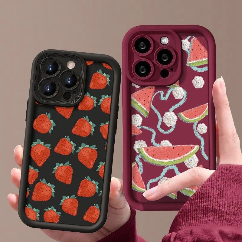Capinha iPhone Frutas: Proteção e Estilo!