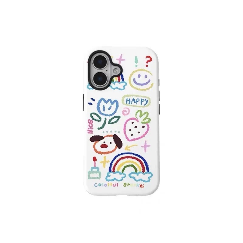 Capinha iPhone Graffiti Dog: Estilo e Proteção!
