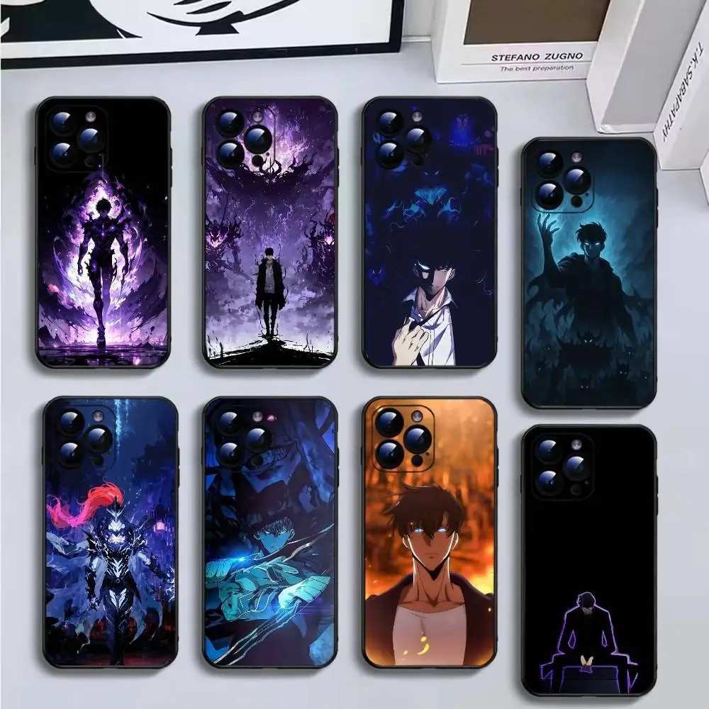 Capinha iPhone: Solo Leveling – Proteção e Estilo!