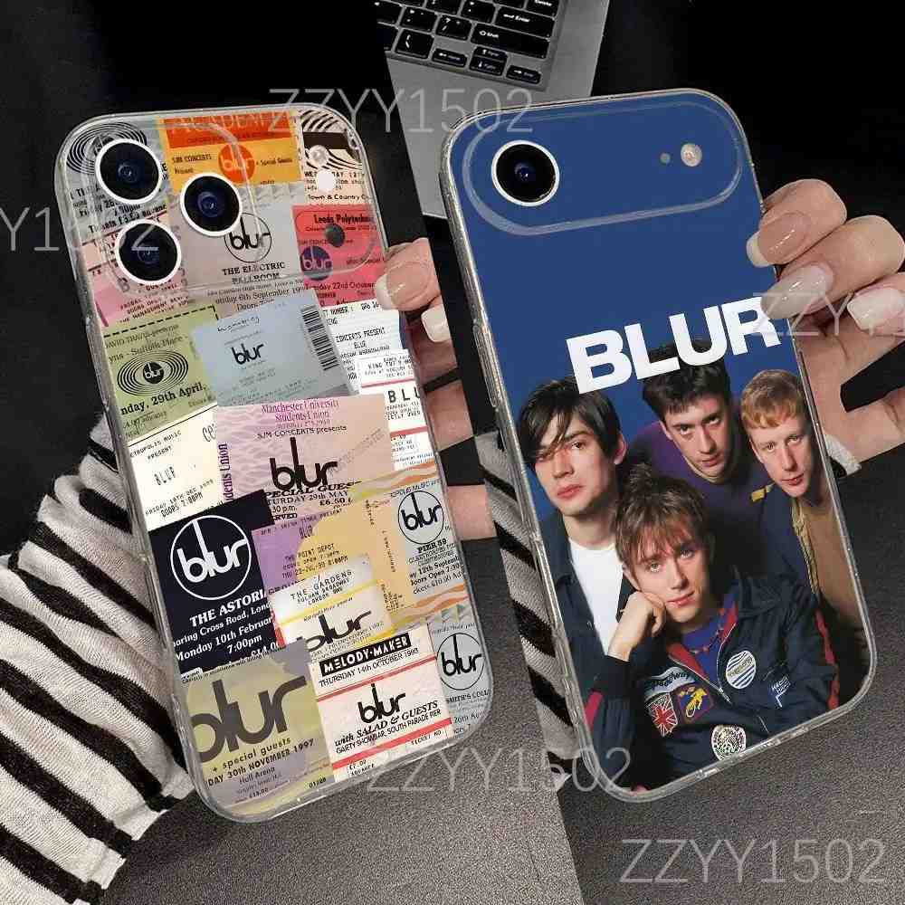 Capinha iPhone Transparente Band B-Blur