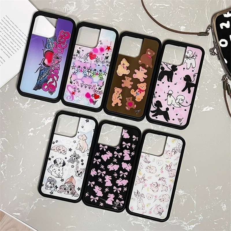 Capinha iPhone: Ursinho, Flores e Estilo!