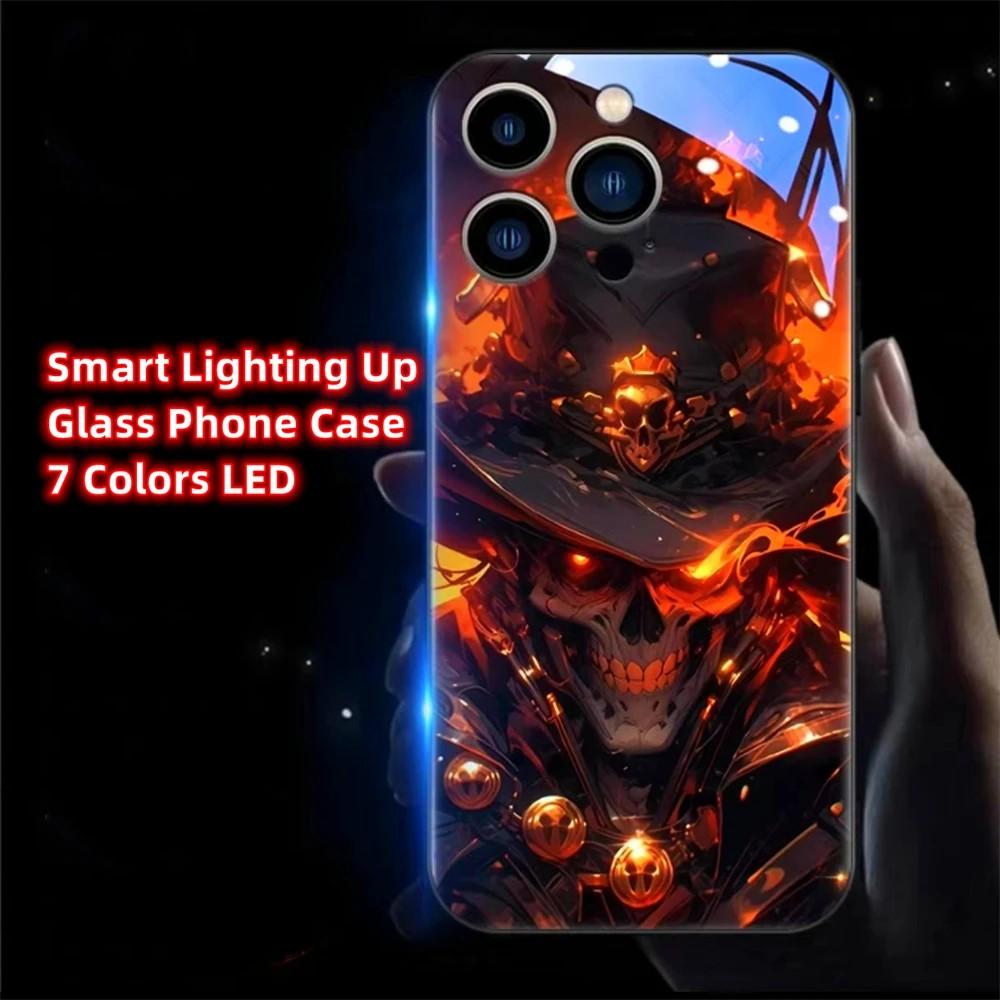 Capinha LED Anime: Ilumine Seu iPhone!