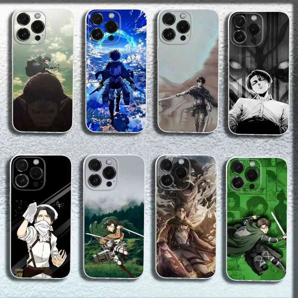 Capinha Levi Ackerman: Proteja Seu iPhone com Estilo!