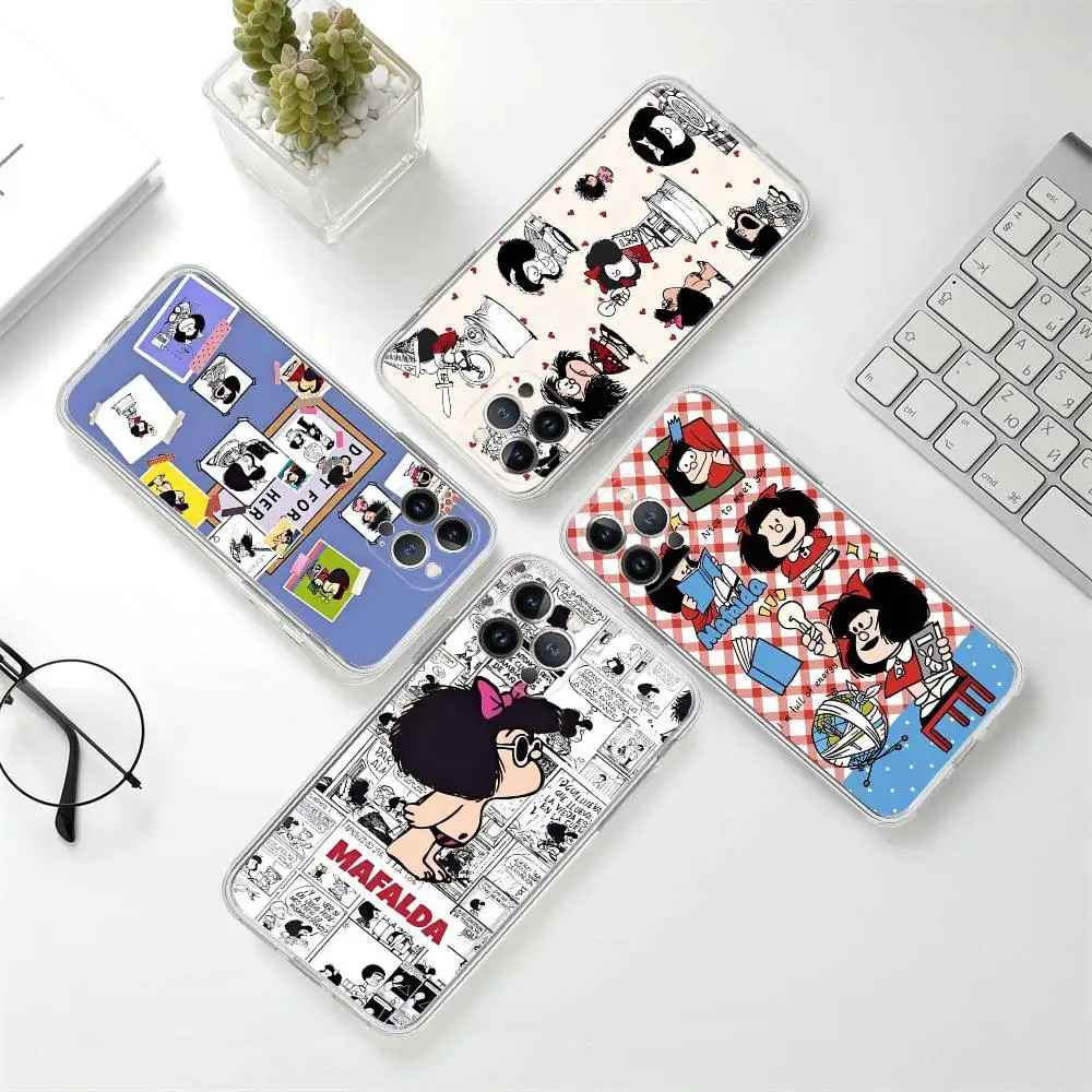 Capinha Mafalda iPhone: Estilo e Proteção!