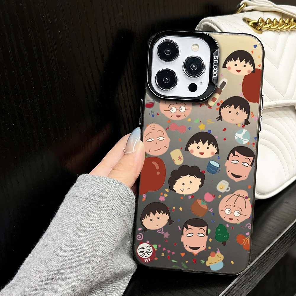 Capinha Maruko-chan: Fofura e Proteção para seu iPhone!