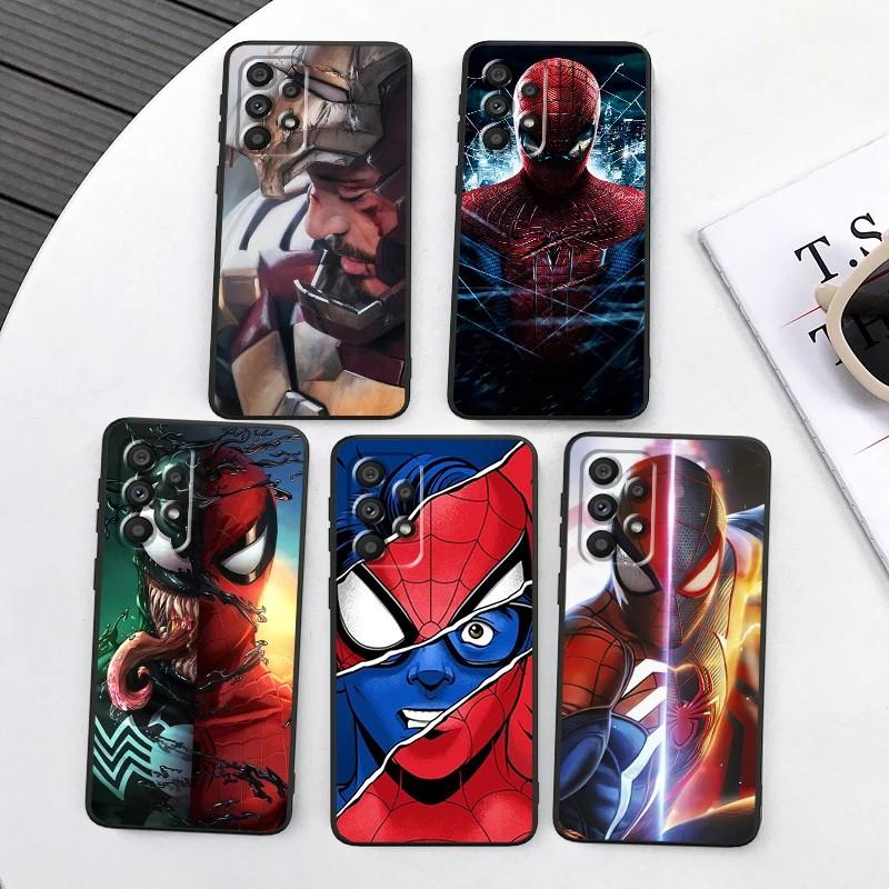 Capinha Marvel Iron Man/Spider-Man Samsung