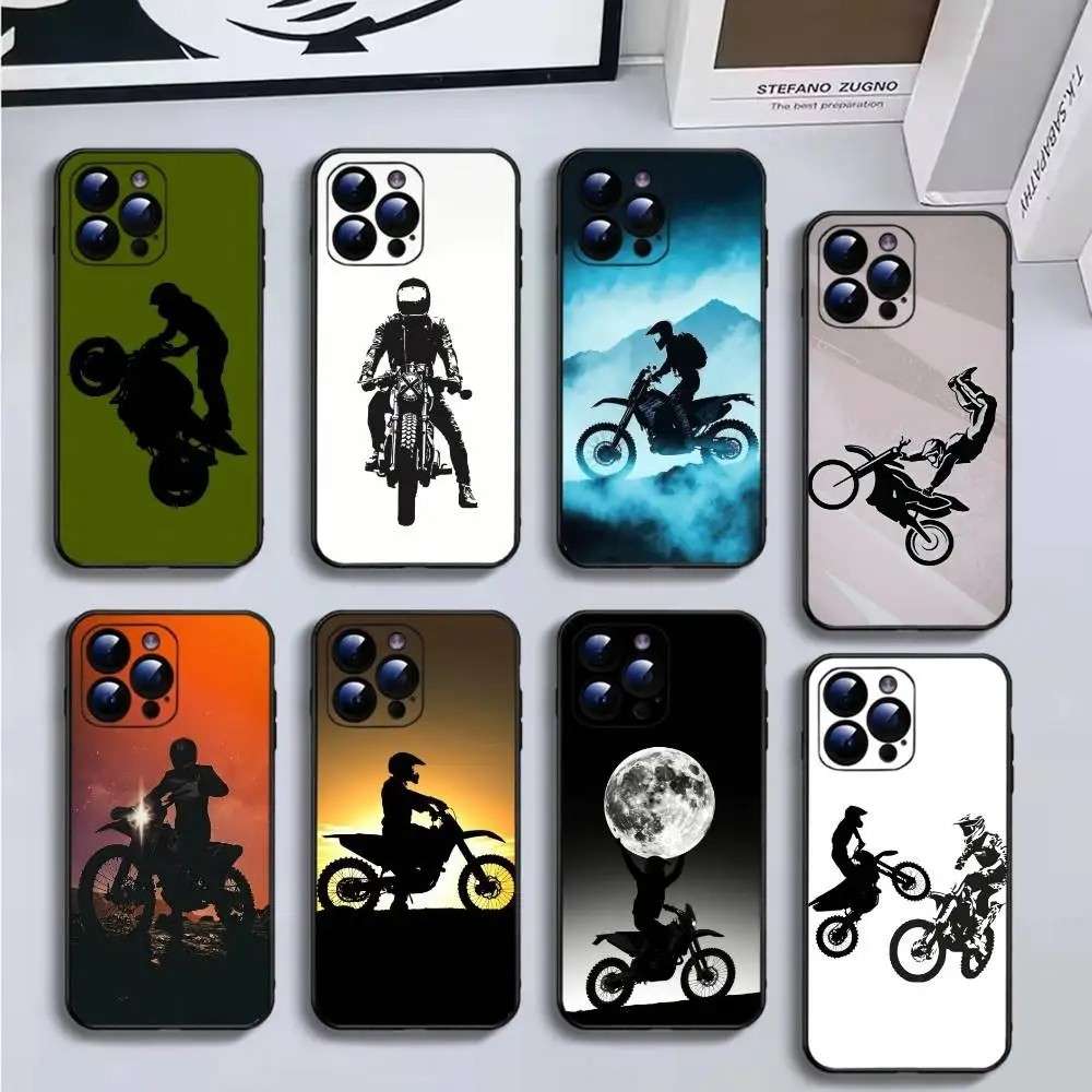 Capinha Moto Cross iPhone: Estilo e Proteção!