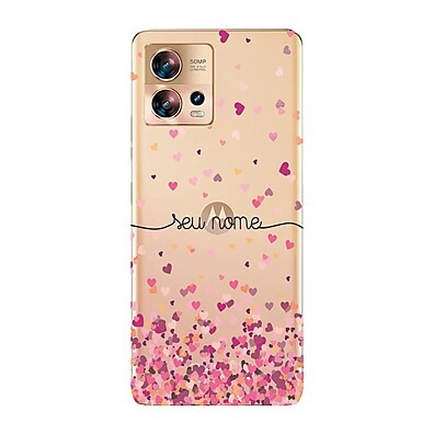 Capinha Moto Edge 30 Fusion Personalizada com Nome