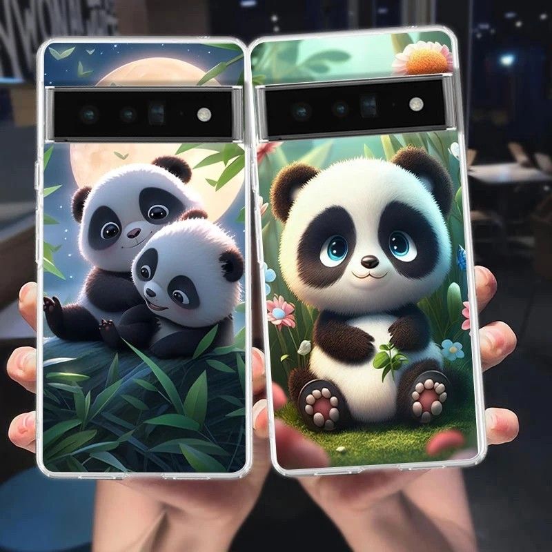 Capinha Panda Fofa para Pixel: Proteção e Estilo!