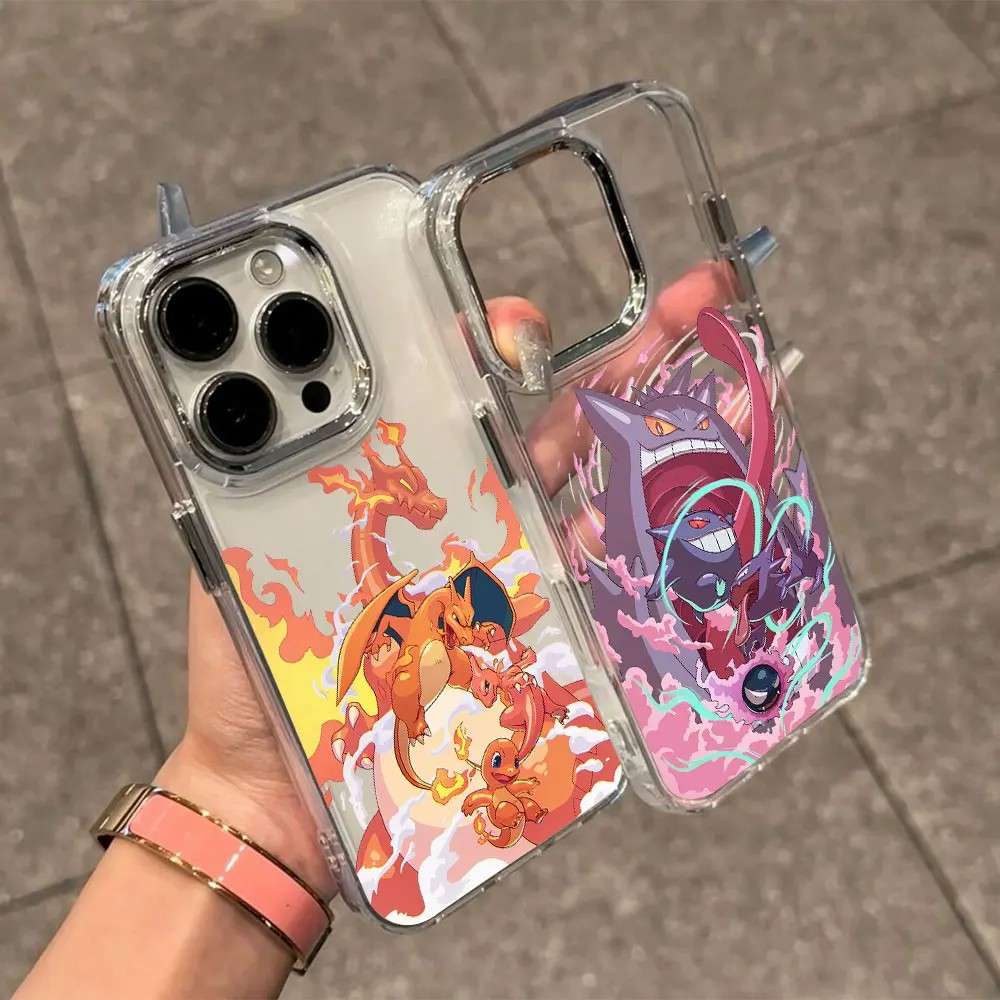 Capinha Pokémon Gengar e Squirtle para iPhone