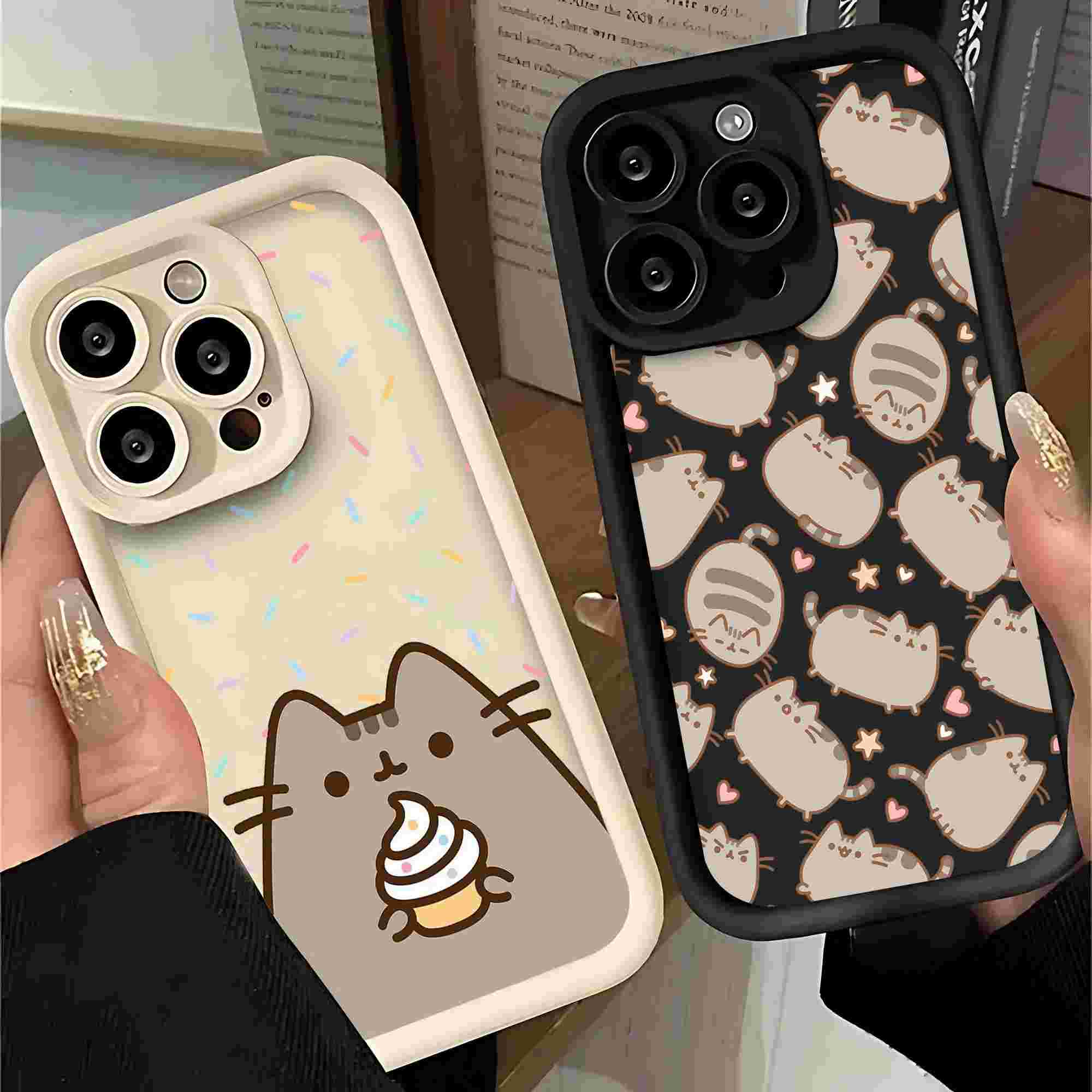 Capinha Pusheen para iPhone: Fofura e Proteção!