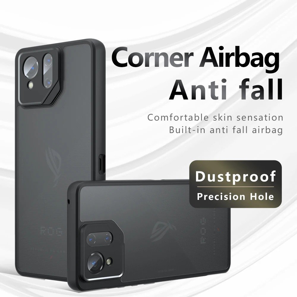 Capinha Rog Phone 9/9 Pro: Proteção Antichoque e Design!