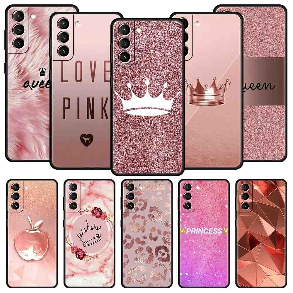 Capinha Rosa Dourada Samsung: Elegância e Proteção!