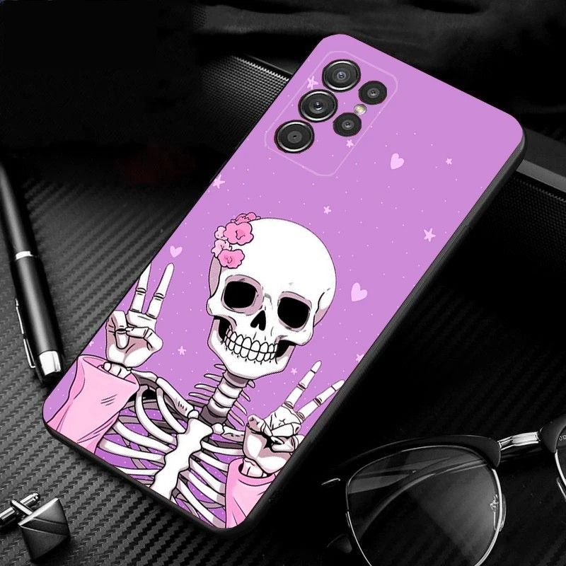 Capinha Samsung: Arte Esqueleto 💀