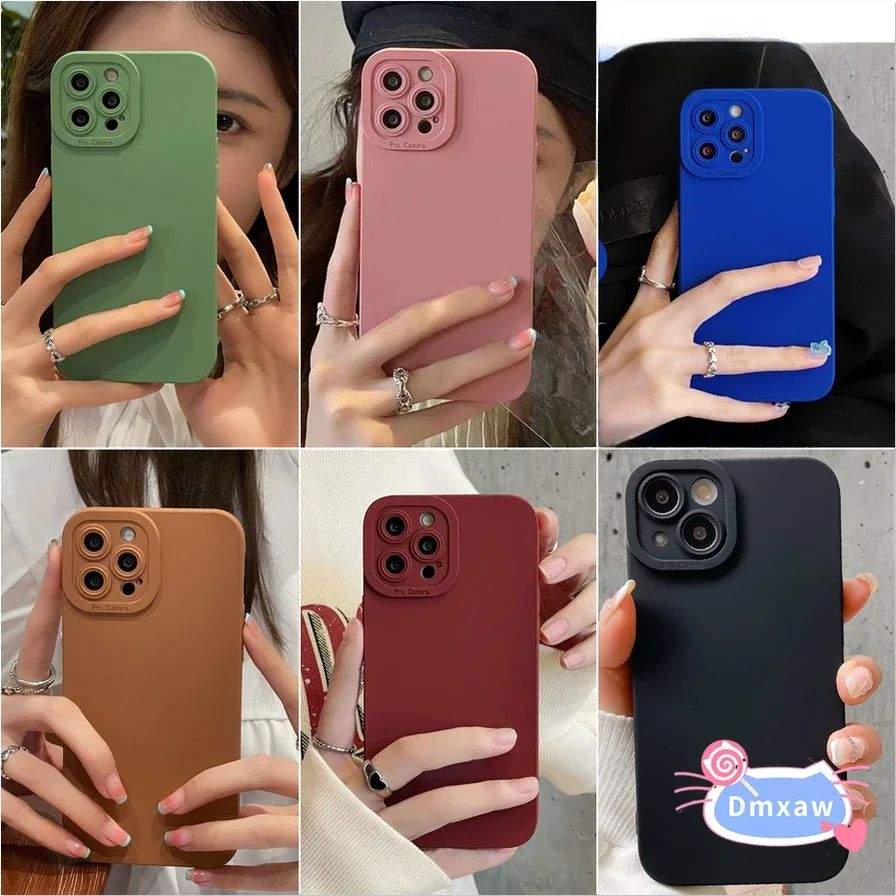 Capinha Samsung: Cores Sólidas e Proteção!