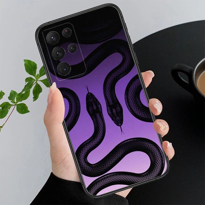 Capinha Samsung: Estilo e Proteção Snake Art