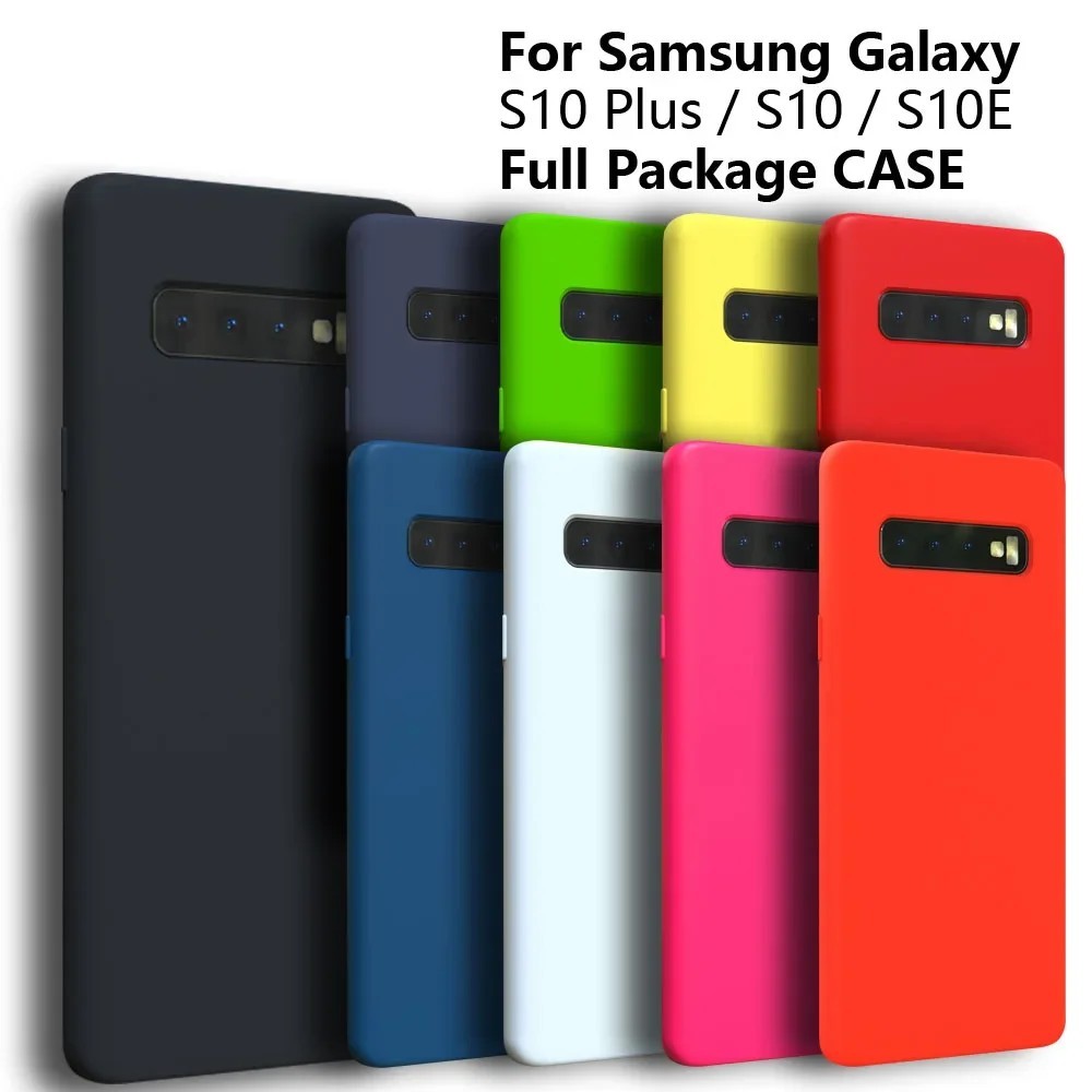 Capinha Samsung S10/S10+/S10e: Silicone Premium!
