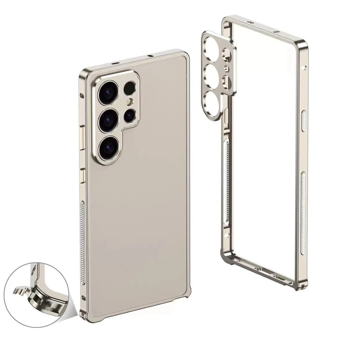 Capinha Samsung S23/S24/S25 Ultra: Metal, Proteção e Dissipação!