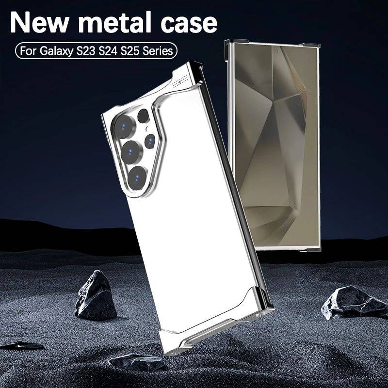 Capinha Samsung S24/S23/S25 Ultra: Resfriamento Metal
