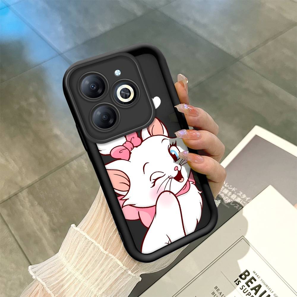 Capinha Silicone Black: Smart 8 Pro, Hot 40i, Spark 20