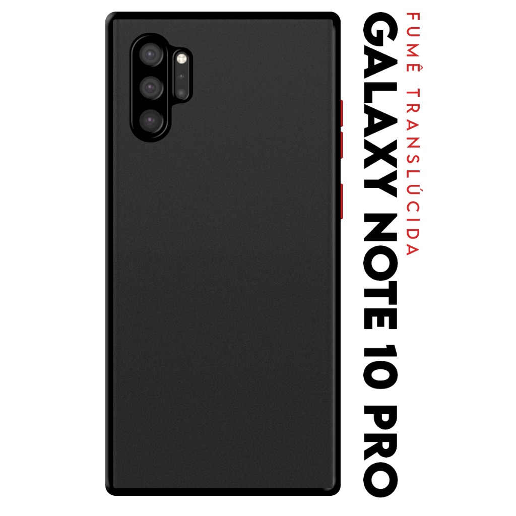 Capinha Space Note 10 Pro: Proteção Fumê Premium