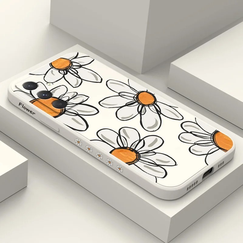 Capinha Sun Daisy: Proteção e Estilo para seu Samsung