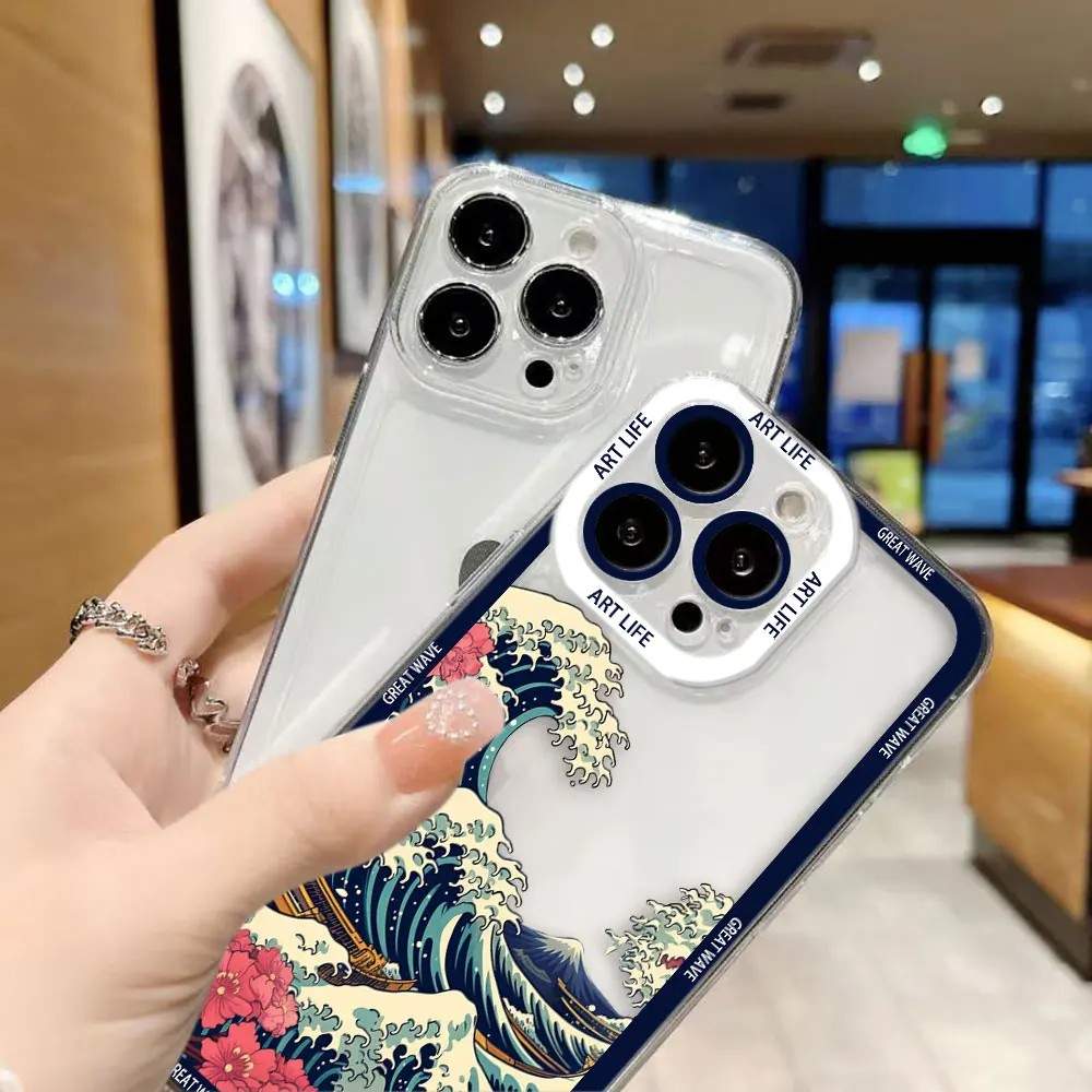 Capinha The Great Wave: Estilo e Proteção!