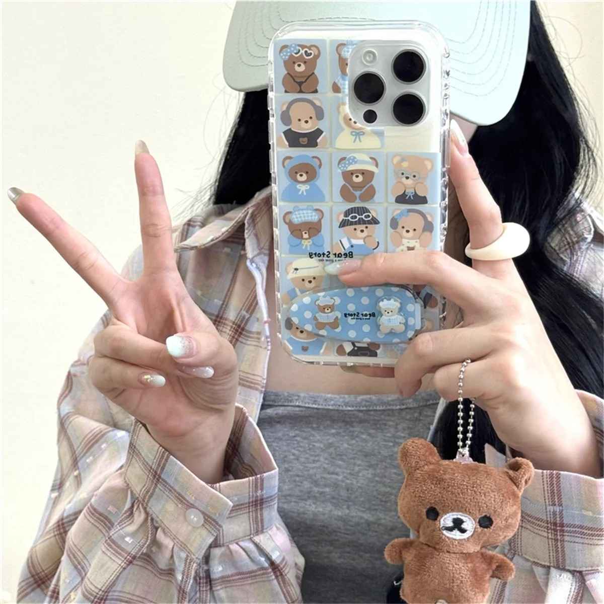 Capinha Urso Fofa: Proteção e Estilo para iPhone
