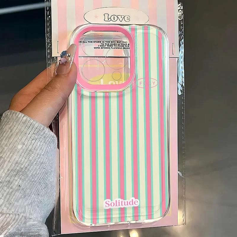 Capinha Xiaomi Estilo Coreano Rosa