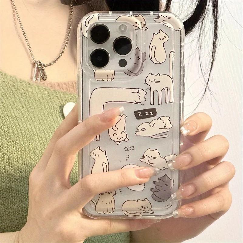 Capinha Xiaomi Gato Cartoon: Proteção e Estilo!