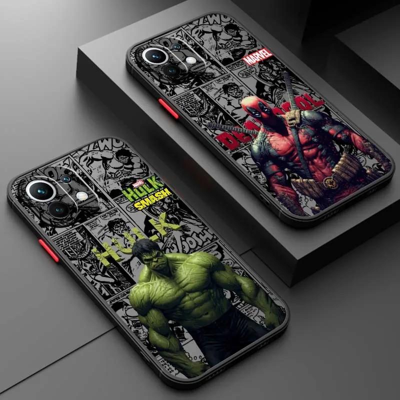 Capinha Xiaomi Marvel: Deadpool e Hulk!