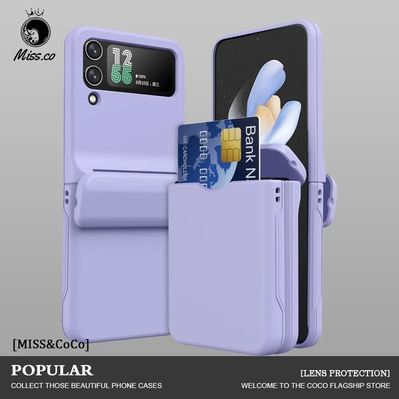 Capinha Z Flip 4/5: Carteira, Antichoque e Elegante