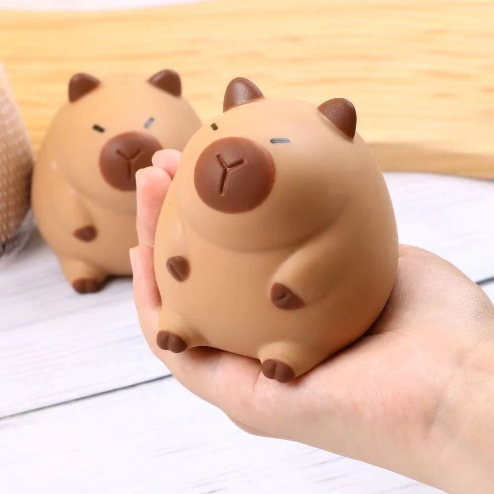 Capivara Squishy: Alívio do Stress Divertido!