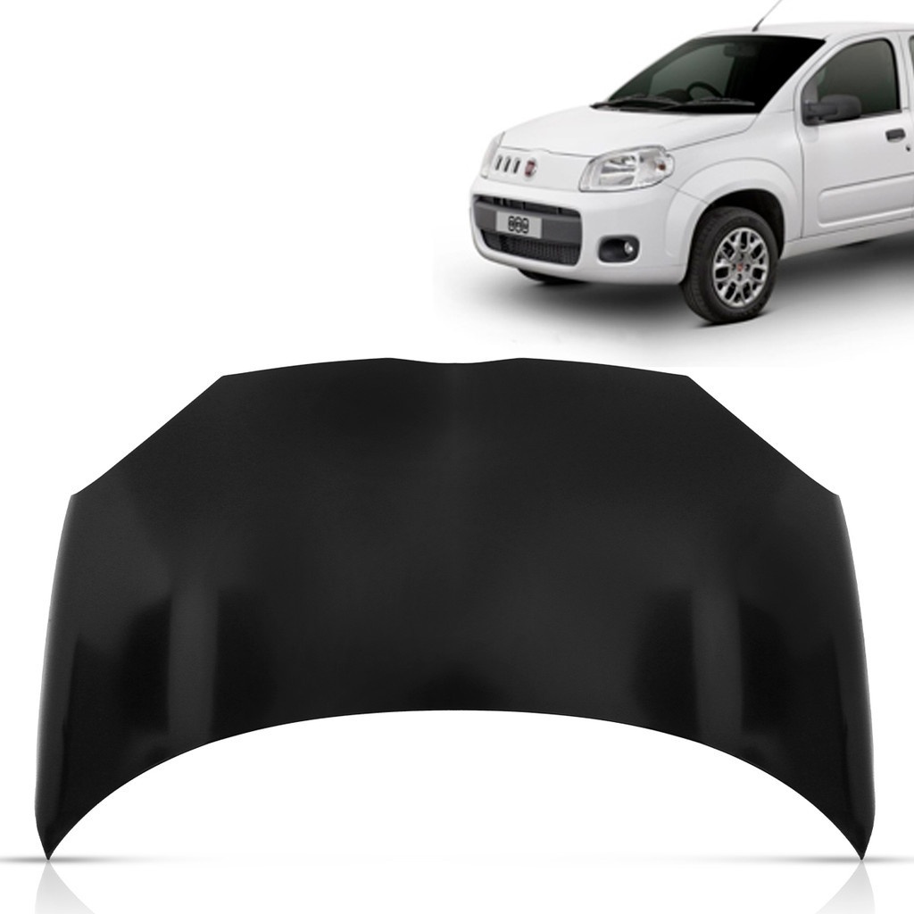 Capô Fiat Uno 2010-2016: Design e Segurança