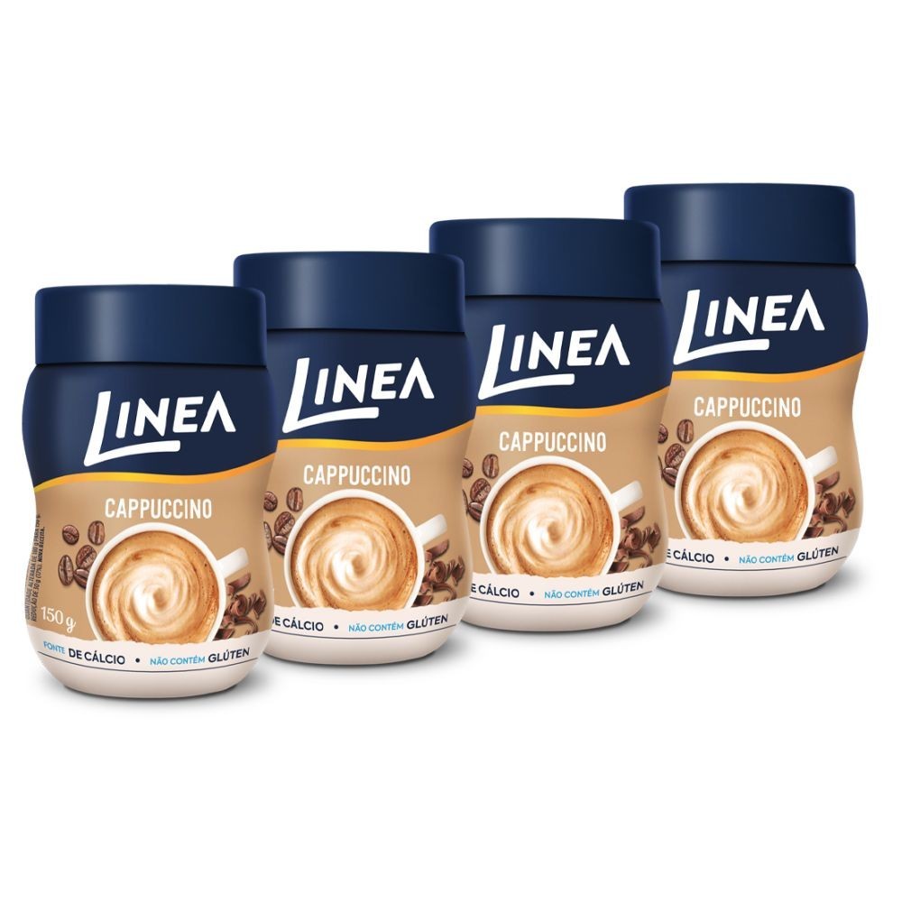 Cappuccino Linea: Sabor e Saúde em 4 Unidades!