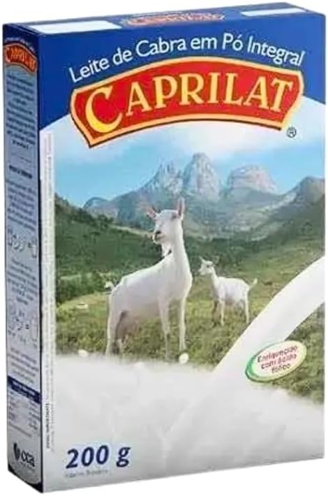 Leite De Cabra Em Pó Integral Caprilat 200g