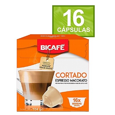 Cápsulas Cortado Bicafé: Sabor Intenso Sem Açúcar