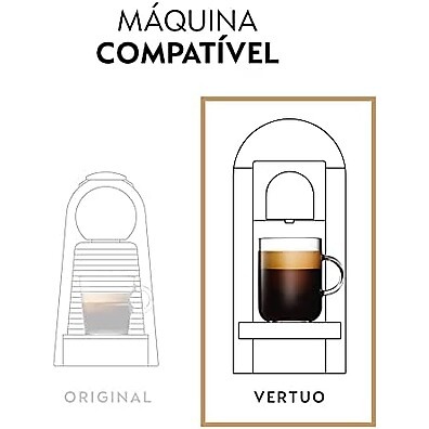 Nespresso Vertuo: Espresso Intenso 20 Cápsulas