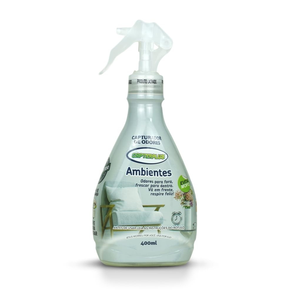 Capterplus Ambientes 400ml: O Capturador de Odores que Revitaliza Seu Lar