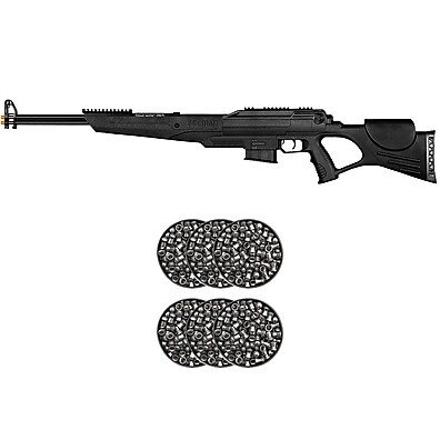 Carabina Beeman 2 em 1: 4.5mm/5.5mm