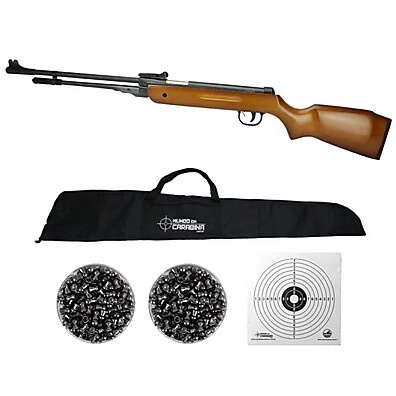 Carabina Fixxar 5.5mm: Kit Completo para Iniciantes