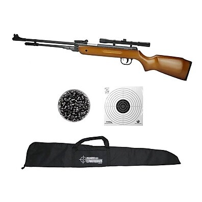 Carabina Pressão Power Madeira 5.5 com Gas Ram – Precisão e Potência
