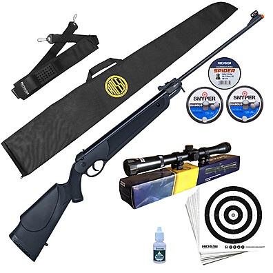 Carabina Rossi Dione 4G 5,5mm: Kit Completo!